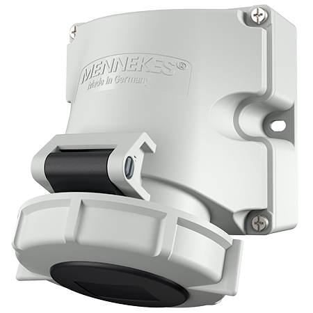 MENNEKES Wall mounted socket with TwinCONTACT 9123