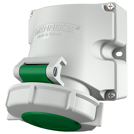 MENNEKES Wall mounted socket with TwinCONTACT 9124